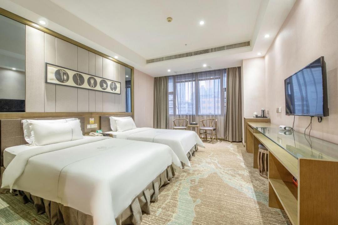 Lnsail Hotel Shenzhen Luohu Port Railway Station Extérieur photo