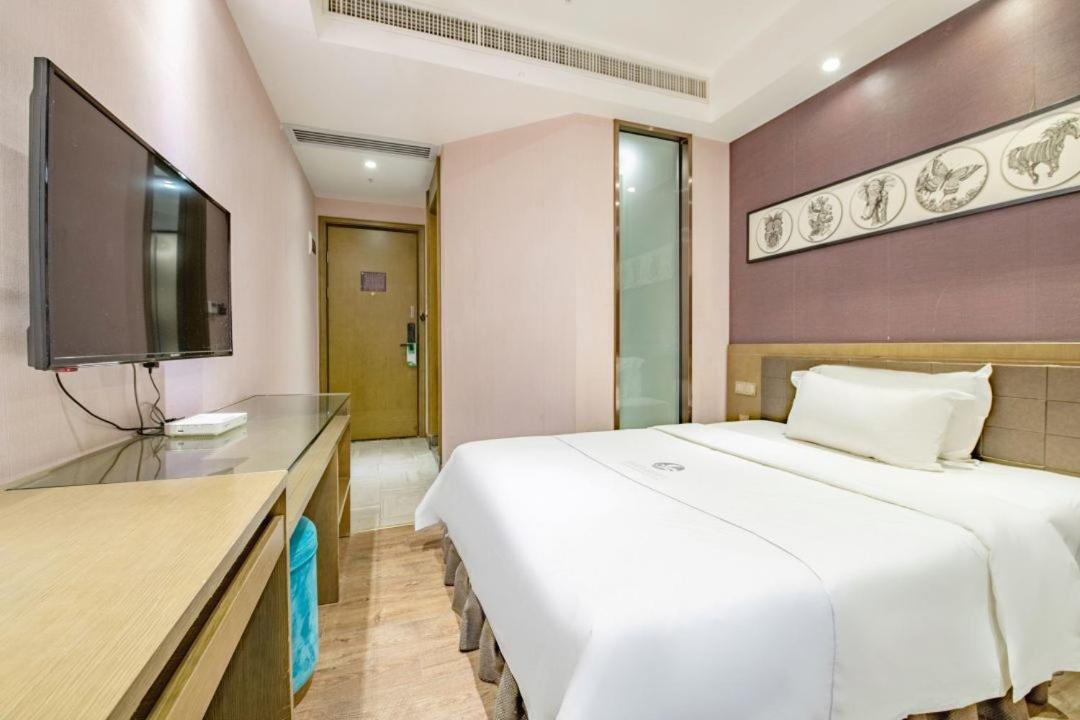 Lnsail Hotel Shenzhen Luohu Port Railway Station Extérieur photo