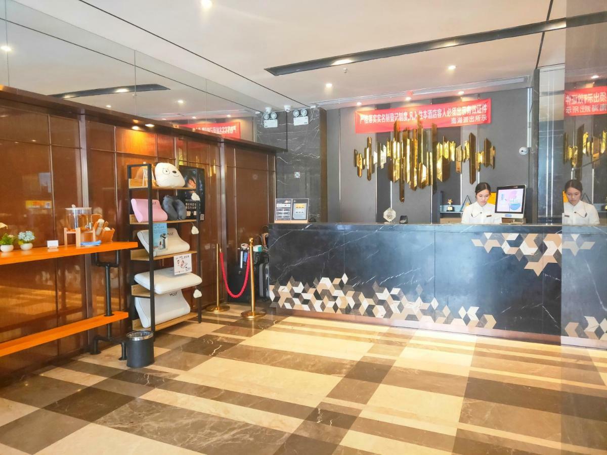 Lnsail Hotel Shenzhen Luohu Port Railway Station Extérieur photo